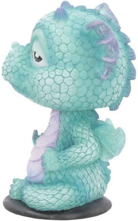 Fantasy Collection~ Bobzilla Dragon Bobblehead 10.5cm Blue, Resin, One Size