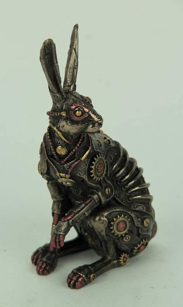Magic  Collection~Steampunk Style Jack Rabbit Bronze Finished Statue
