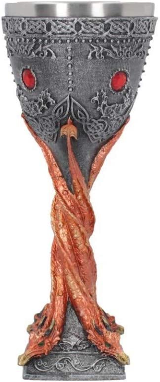 Fantasy Collection~ Dragons Weave Goblet Goblet 14cm Black