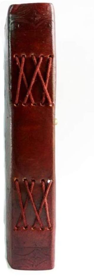 Witchcraft~- Small 1842 Poetry Leather Blank Book