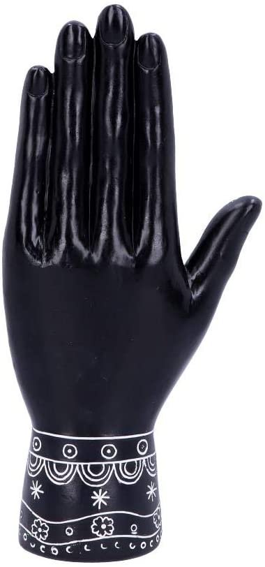 Light Collection~U4798P9 Hamsa Hand 22.5cm, Black, One Size