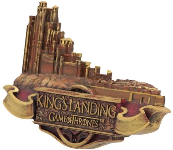 Magicun N.Giftware~Kings Landing Magnet 10cm Game of Thrones, Resin, Gold