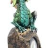 Nemesis Now U2023F6 Eye Of The Dragon Green Figurine 25cm Green