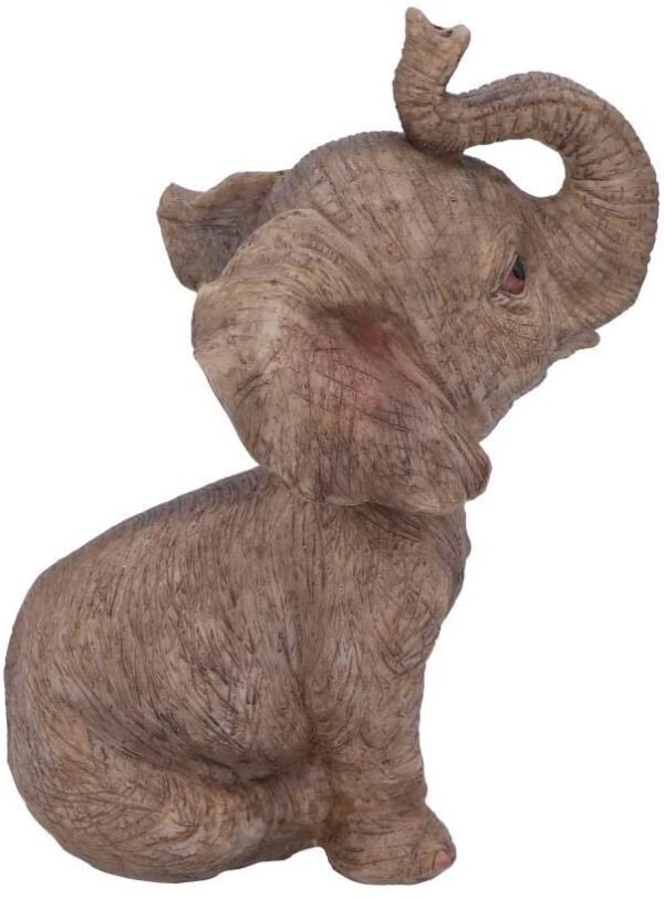 Magicun N.Giftware~Bob-ar Grey Elephant Bobble Head Figurine, Polyresin, 16.5cm