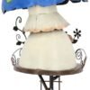 Magicun N.Giftware~Mushroom Heights 42.5cm Figurine, us:one Size, White