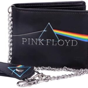 Band Merchandise~ Pink Floyd Dark Side of The Moon Wallet, Black, One Size