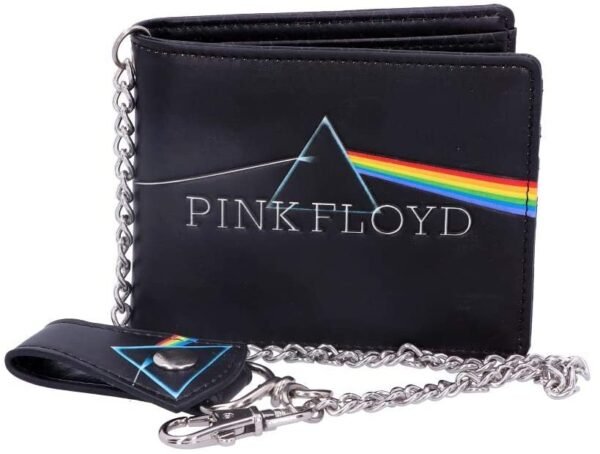 Band Merchandise~ Pink Floyd Dark Side of The Moon Wallet, Black, One Size