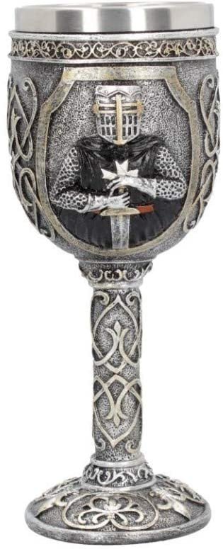 Mythology Collection~ Black Knight Goblet Goblet 22cm Silver