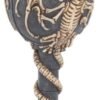Fantasy Collection~ Dragon Remains Goblet 19cm, Resin w/stainless steel insert, Black, One Size