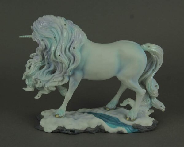 Magic  Collection~Veronese Pear Lescent Unicorn Statue by Artist Lura Lakota