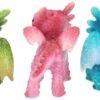 Fantasy Collection~ Tiny Dragons (Set of Three) Figurine 8cm Multi-Coloured