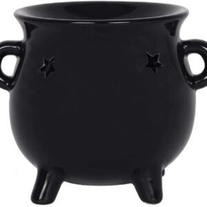 Spirit of Equinox Oil Burner, Black, 10 cms