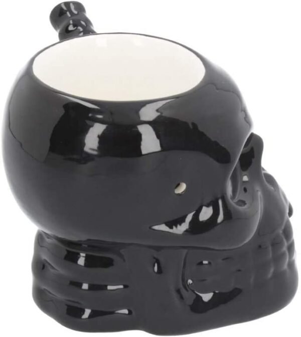 Magicun N.Giftware~Skull Muggery 16cm, Dolomite, Black, One Size