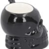 Dark Collection~Skull Muggery 16cm Mug, Dolomite, Black