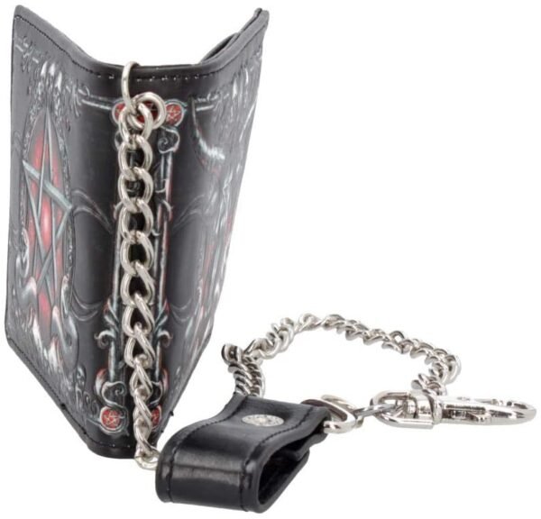 Dark Collection~Baphomet Wallet, Black, One Size