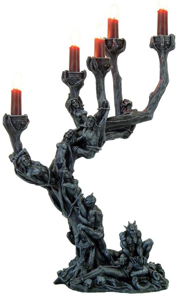 Dark Collection~Hells Demons Candle Holder 53cm