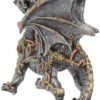 Magicun N.Giftware~Dracus Machina Figurine 21cm Silver