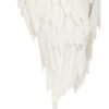 Light Collection~B0720C4 Angel Wings Figurine 26cm White, Resin