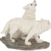 Magicun N.Giftware~Before The Chase (Set of Two) Figurine 17cm White