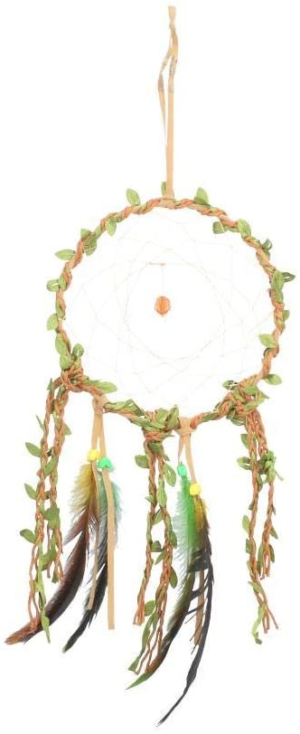 Magicun N.Giftware~Secret Garden Dreamcatcher 17cm Brown, Plastic and Flocking, One Size