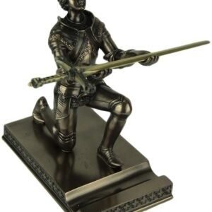 Magic  Collection~Veronese Joan of Arc Kneeling Pen Holder Figurine (with Letter Opener)