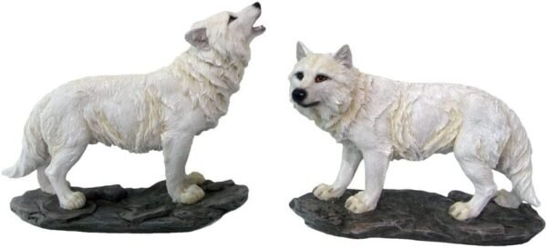 Magicun N.Giftware~Watchers Set of 2 15.6cm Figurine, White