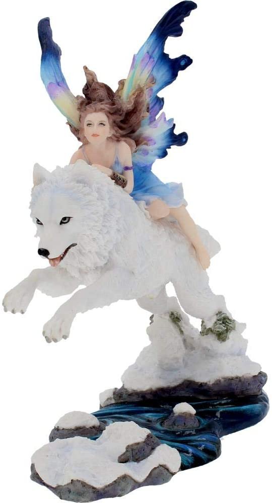 Magicun N.Giftware~Free Spirit Figurine 31cm White, Size 27cm