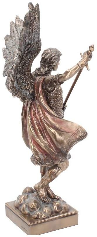 Light Collection~Archangel St Michael Peace And Justice Figurine 42cm Bronze