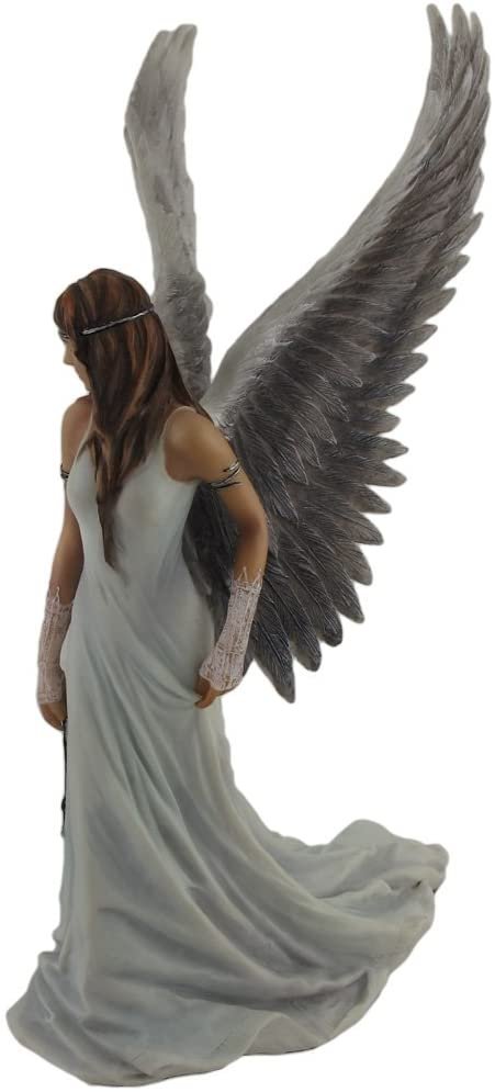 Magic  Collection~Anne Stokes `Spirit Guide` Angel Statue 9 1/2 in.