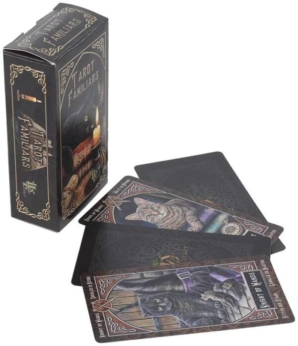 Artist Collections~ Lisa Parker Familiar Tarot Cards 12cm Black