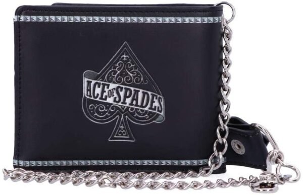 Band Merchandise~ Officially Licensed Motorhead Ace of Spades Warpig Snaggletooth Wallet, Black, 11cm