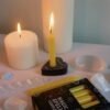 Spirit Of Equinox Magic Spell-Success Set of 12 Yellow Candles 10cm, 10.3 x 7.3 x 2.5 cms