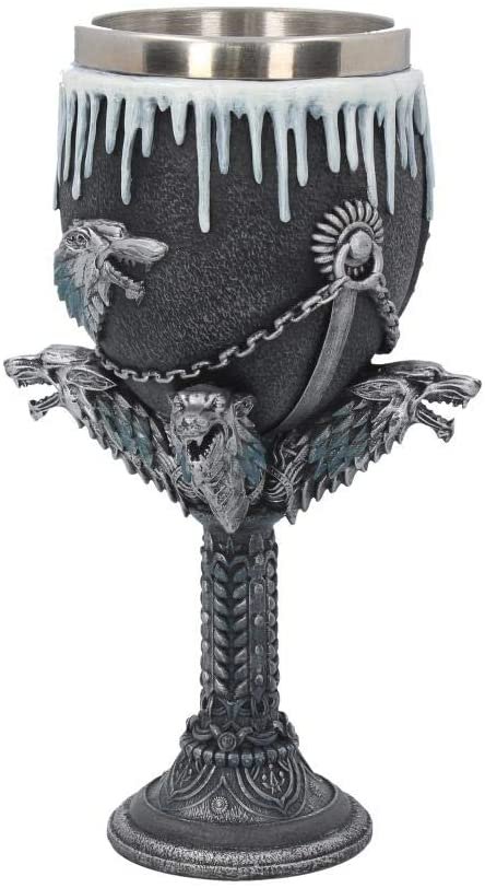 Magicun N.Giftware~GAME OF THRONES HOUSE STARK GOBLET 17.5CM