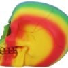 Dark Collection~U5084R0 Rainbow Skull 15.5cm, Polyresin, Multi-Coloured, One Size