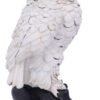 Wiccan Collection~Soren White Horned Owl Perched on a Witches Hat Figurine, 15.3cm