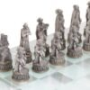 Dark Collection~Vampire & Werewolf Chess Set 44cm Black