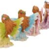 Fantasy Collection~ Glen Whispers Set of 4, 6.5cm, Resin, Multi-Coloured