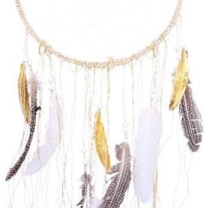 Magicun N.Giftware~Metallic Mesmer Dreamcatcher, us:one Size, Gold