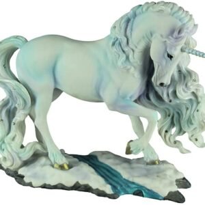Magic  Collection~Veronese Pear Lescent Unicorn Statue by Artist Lura Lakota