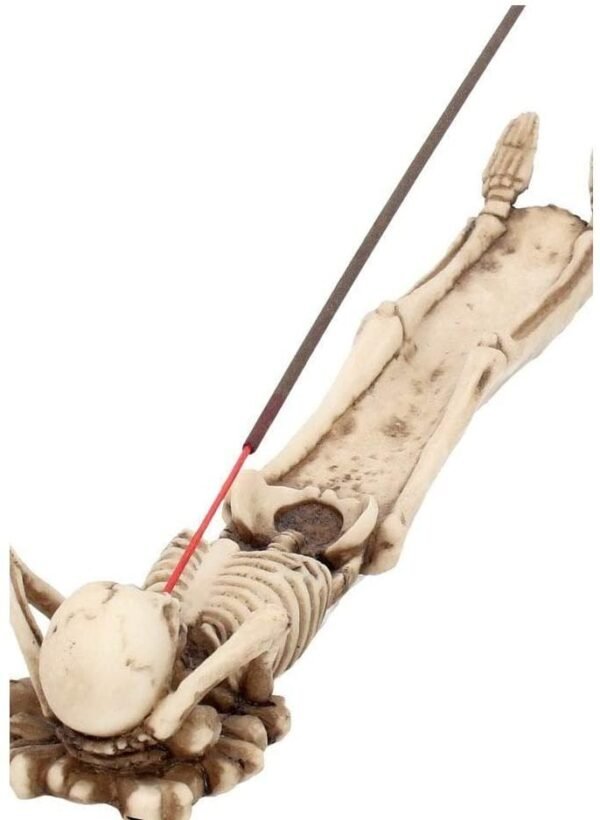 Dark Collection~NEM3932 Take It Easy Incense Burner 28.5cm Ivory