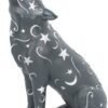Animal Collection~ Lupus Figurine 29cm Grey, Resin, One Size