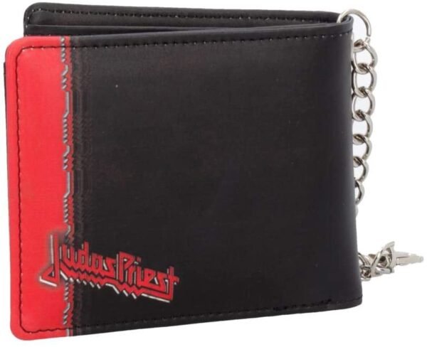 Magicun N.Giftware~Judas Priest British Steel Wallet, PU, Black, 11cm