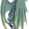 Artist Collections~ Skull Blade by Ruth Thompson Letter Opener 30cm Green, Resin, 25.4cm