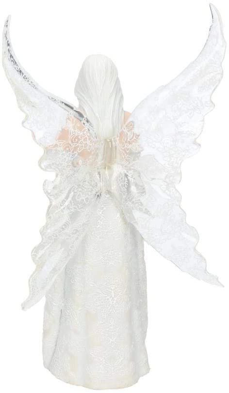 Magicun N.Giftware~Love Remains Anne Stokes Figurine 26cm White, Resin