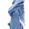 Fantasy Collection~ Crystal Custodian Blue Ice Dragon Figurine, Polyresin, One Size