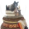 Magicun N.Giftware~Witching Hour Lisa Parker Snowglobe 11cm Brown, Resin and Glass