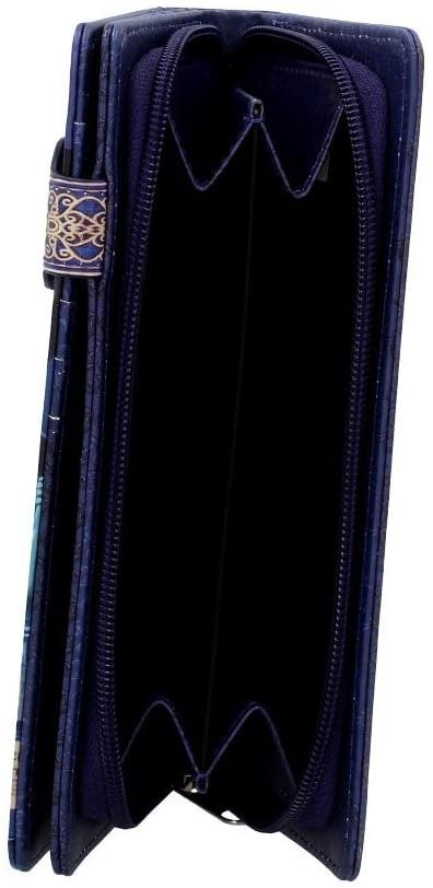 Artist Collections~ B4005K8 Witches Apprentice Lisa Parker Embossed Purse 19cm Purple, PU