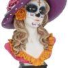 Dark Collection~Muertos Marigold 35cm Figurine, White, One Size