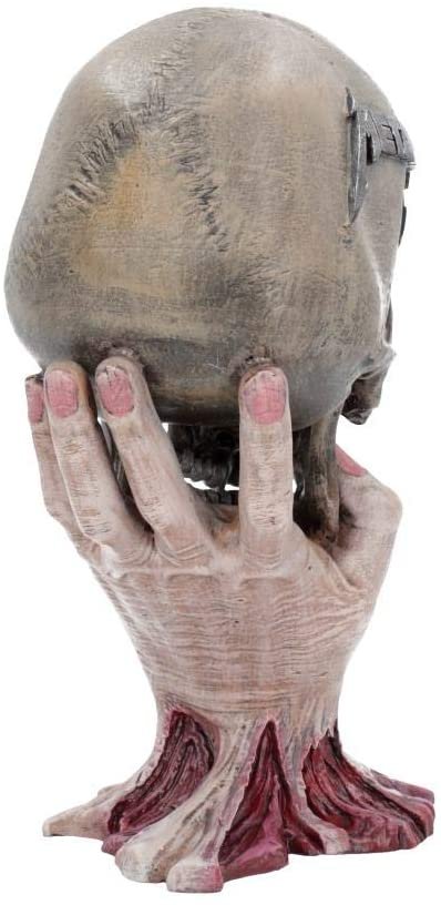 Magicun N.Giftware~Metallica Sad But True Skull 22cm, Resin, Taupe