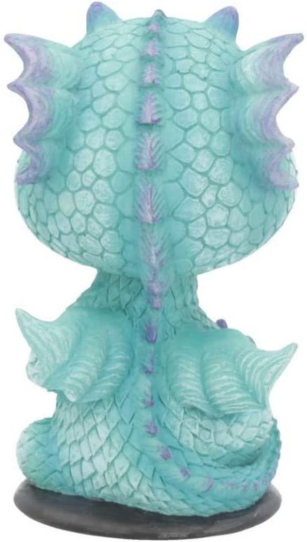 Fantasy Collection~ Bobzilla Dragon Bobblehead 10.5cm Blue, Resin, One Size